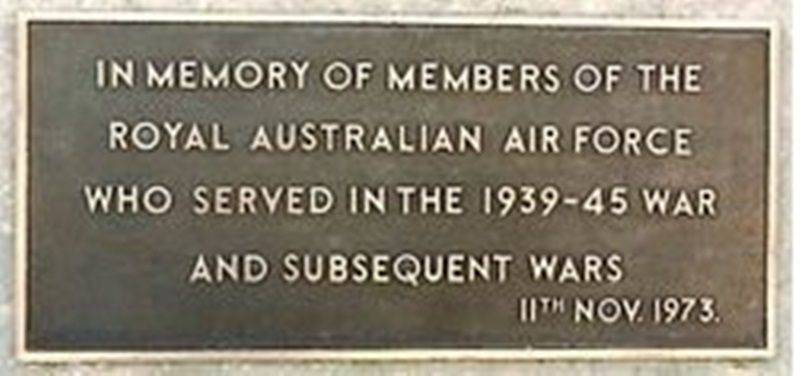 Cenotaph Memorial Plaque 1973:25-February-2016 Cenotaph Memorial Plaque 1973:25-February-2016