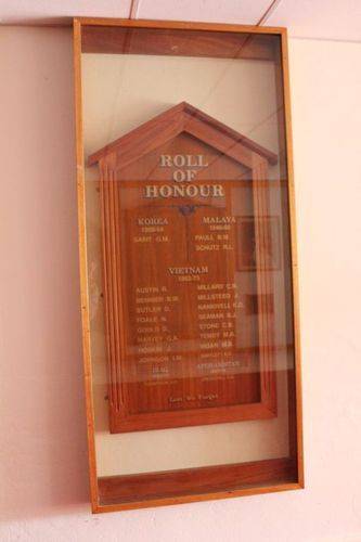 Post World War Two Honour Roll : 16-September-2012