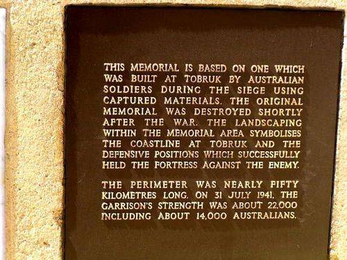 Rats of Tobruk Memorial