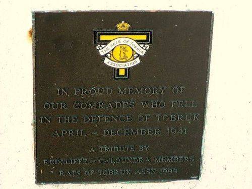 Rats of Tobruk Plaque