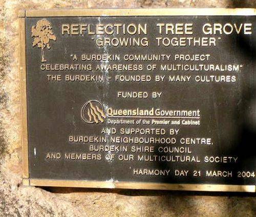 Reflection Tree Grove Insc