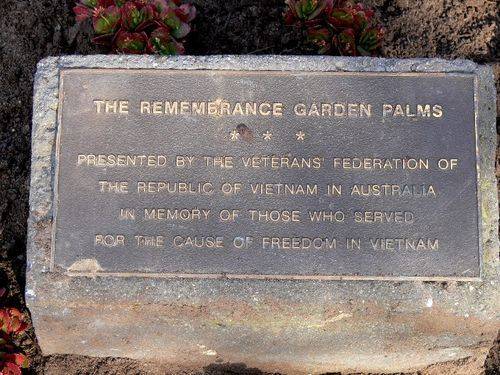 Remembrance Garden Palms : 13-September-2011