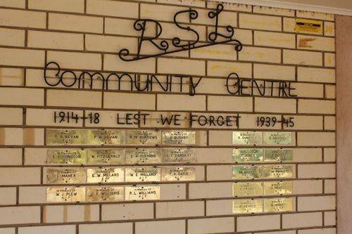 Returned Services League Community Centre : 7-September-2011