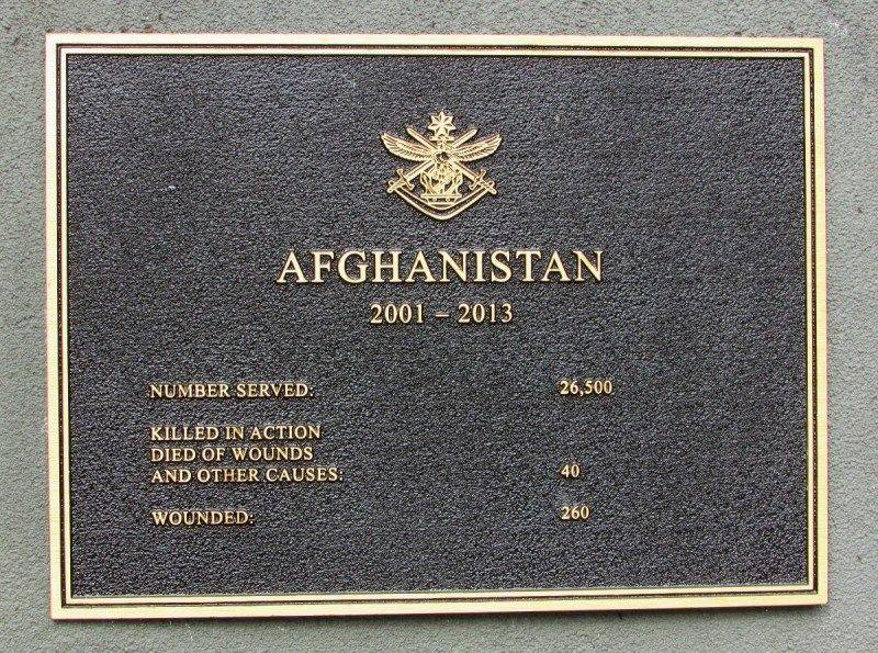 Afghanistan Plaque: 05-May-2016