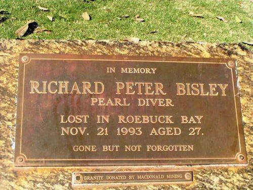 Richard Bisley Memorial Plaque
