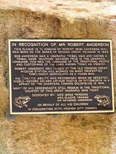 Robert Anderson Plaque