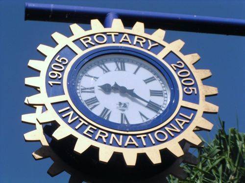 Rotary Centenary Clock