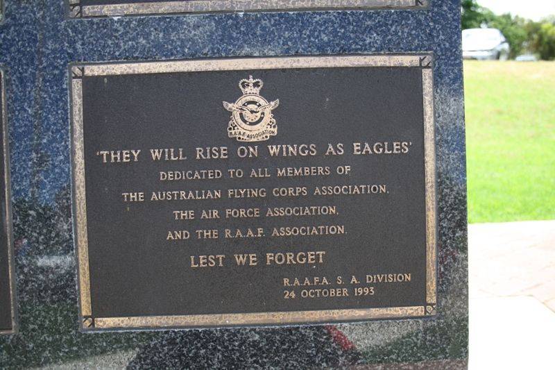 RAAF Associations Plaque : 16-November-2014
