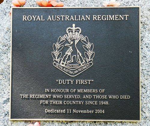 Royal Australian Regiment : 5-March-2012