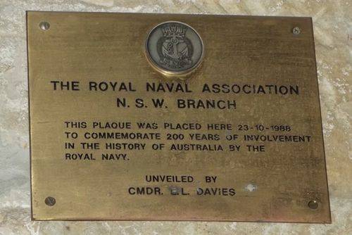 Royal Naval Assoc Plaque : March 2014