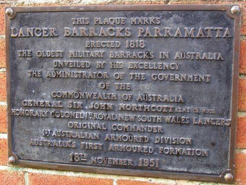 Lancer barracks Plaque : 30-August-2014