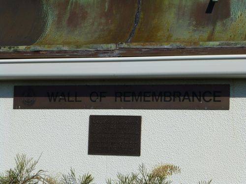 Wall of Remembrance Plaque : 29-05-2014