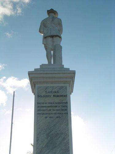 Sarina Soldiers Monument