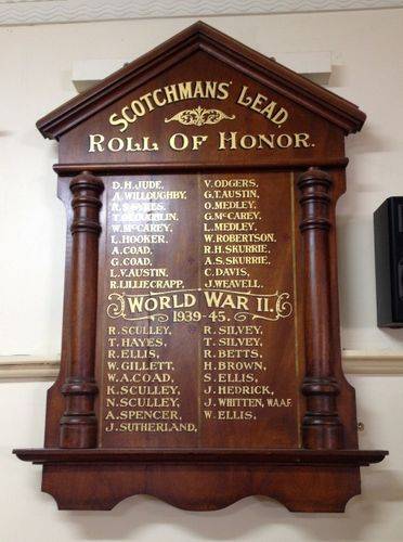 Scotchmans Lead Honour Roll : November 2013