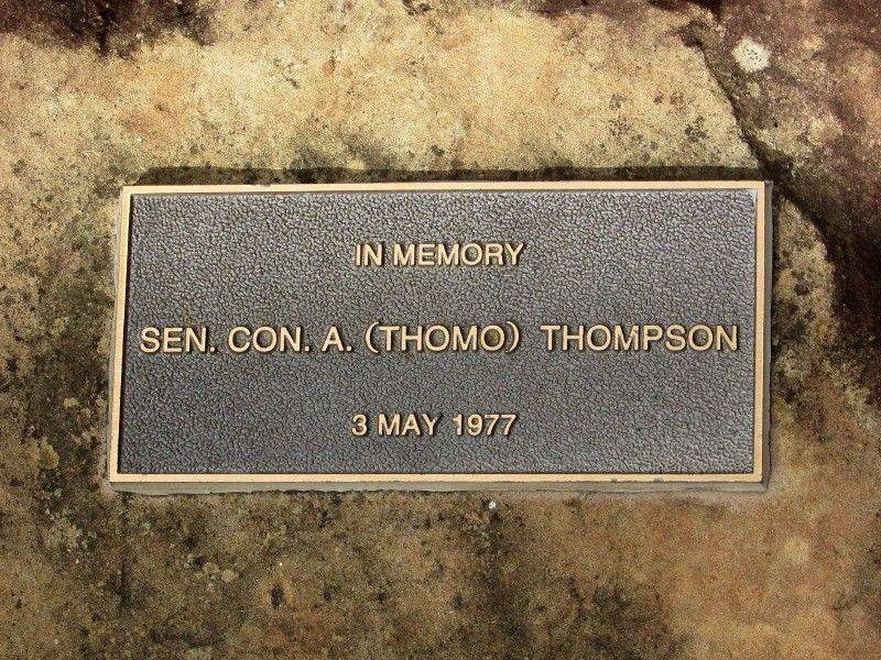 Thompson Plaque : 26-May-2015