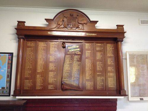 Shire of Bacchus Marsh Honour Roll ; October 2013