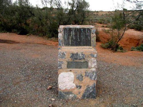Silver lead Discovery Monument