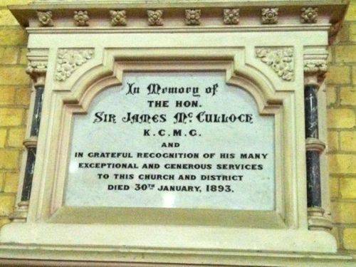 Sir James McCulloch : 12-July-2012