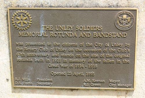 Soldiers` Memorial Rotunda : 07-December-2012