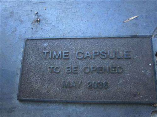 Time Capsule Plaque : 05-08-2013