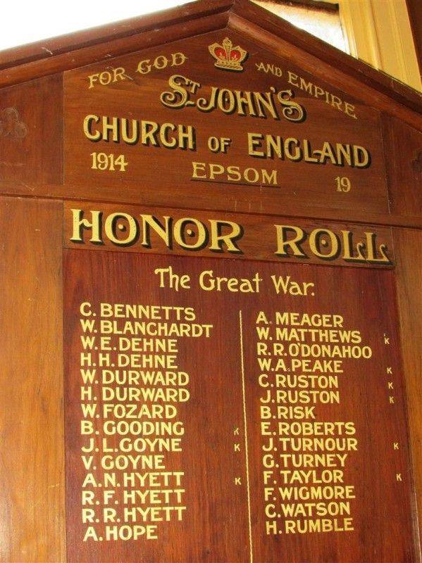 Honour Roll 2 : 18-March-2015