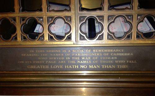St John`s Book of Remembrance : 11-May-2013