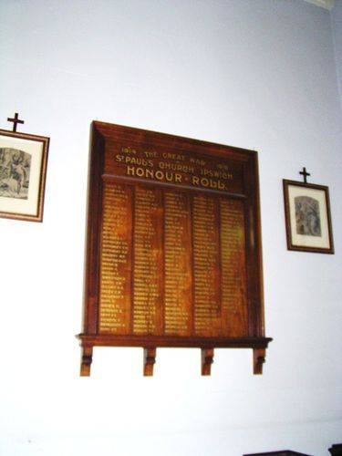 St Pauls Honour Roll