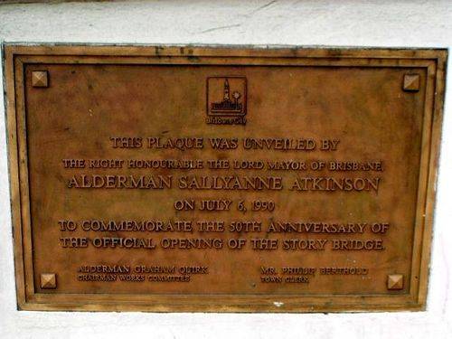 Story Bridge 50th Anniversary Plaque