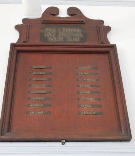 Tailem Bend Loco Employees Honour Roll : 24-June-2012
