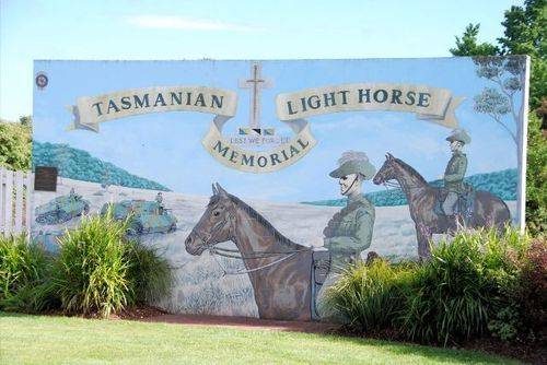 Tasmanian Light Horse Memorial : 21-November-2011