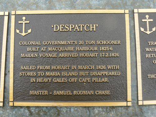 Despatch Plaque : 2007