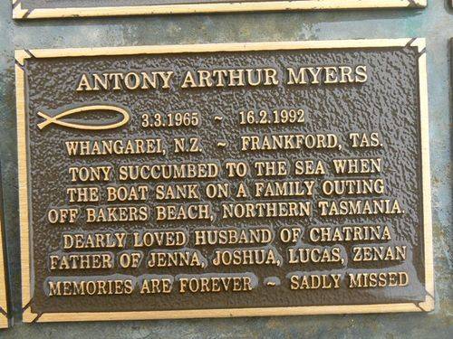 Anthony Arthur Myers : 2007