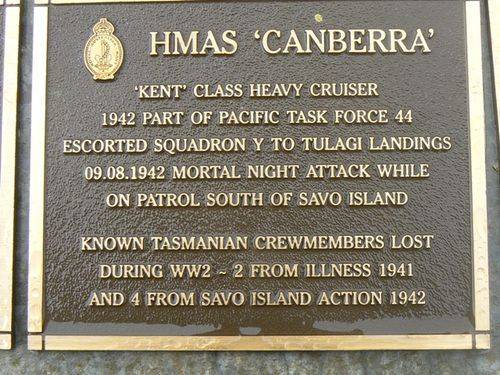 Naval Plaque : HMAS Canberra 2007