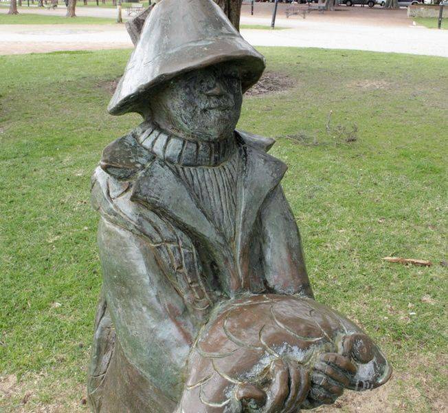 Fishing Statue - Temu Australia