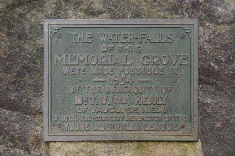 Waterfall Plaque: 24-August-2015