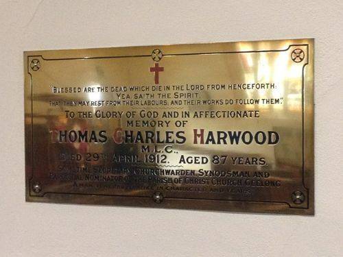 Thomas Charles Harwood : November 2013
