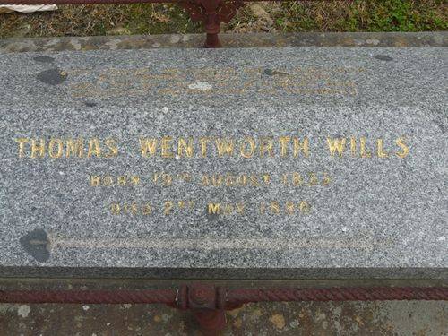Thomas Wentworth Wills : 08-June-2012