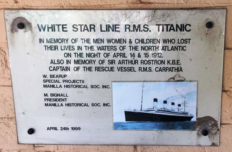 . Titanic | Monument Australia