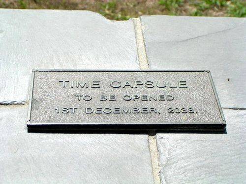 Time Capsule Plaque