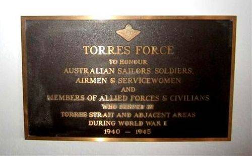 Torres Force Plaque : 22-07-2013