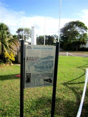 Torres Strait Battle Plaque : 22-07-2013