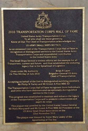 Hall of Fame Plaque : April 2014