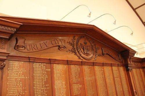 Unley City World War One Honour Roll : 06-December-2012