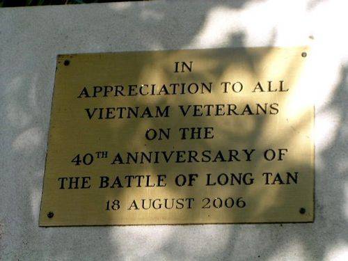 Vietnam veterans Plaque