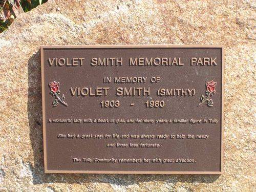 Violet Smith Inscription