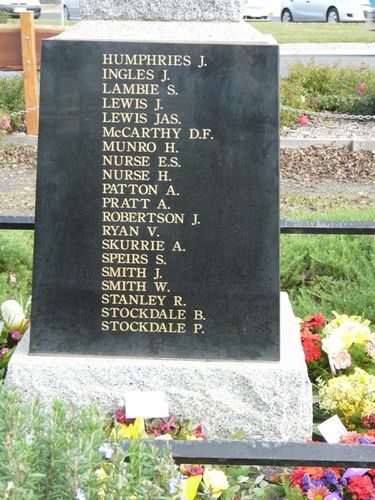 Wallan War Memorial : 13-May-2012