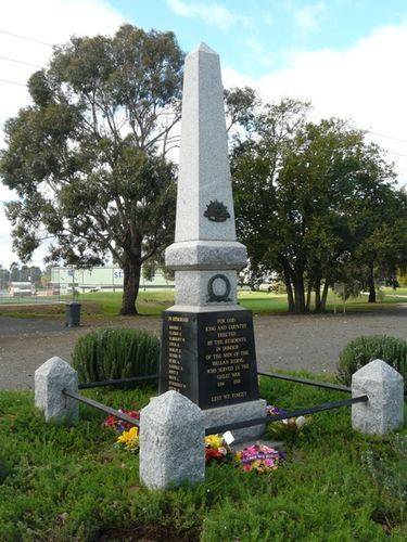 Wallan War Memorial : 13-May-2012