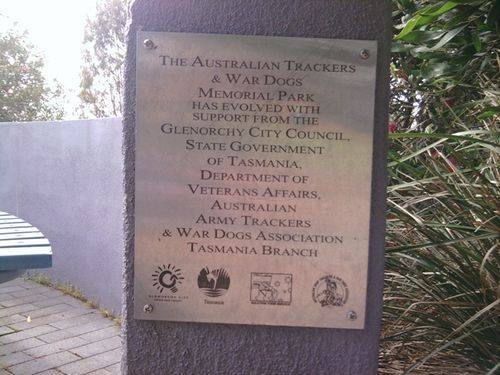 War Dogs and Trackers Memorial : 07-January-2013