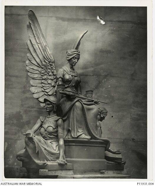 1923 Maquette by Gilbert Doble (Australian War Memorial : P11931.004)