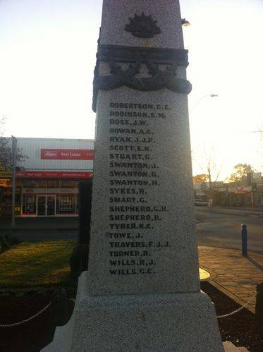 Werribee War Memorial : 24-August-2011